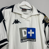Shop 1998/99 JUVENTUS AWAY SHIRT (XXL) KAPPA, classic football shirts, vintage football shirts & retro soccer jerseys at Cult Kits