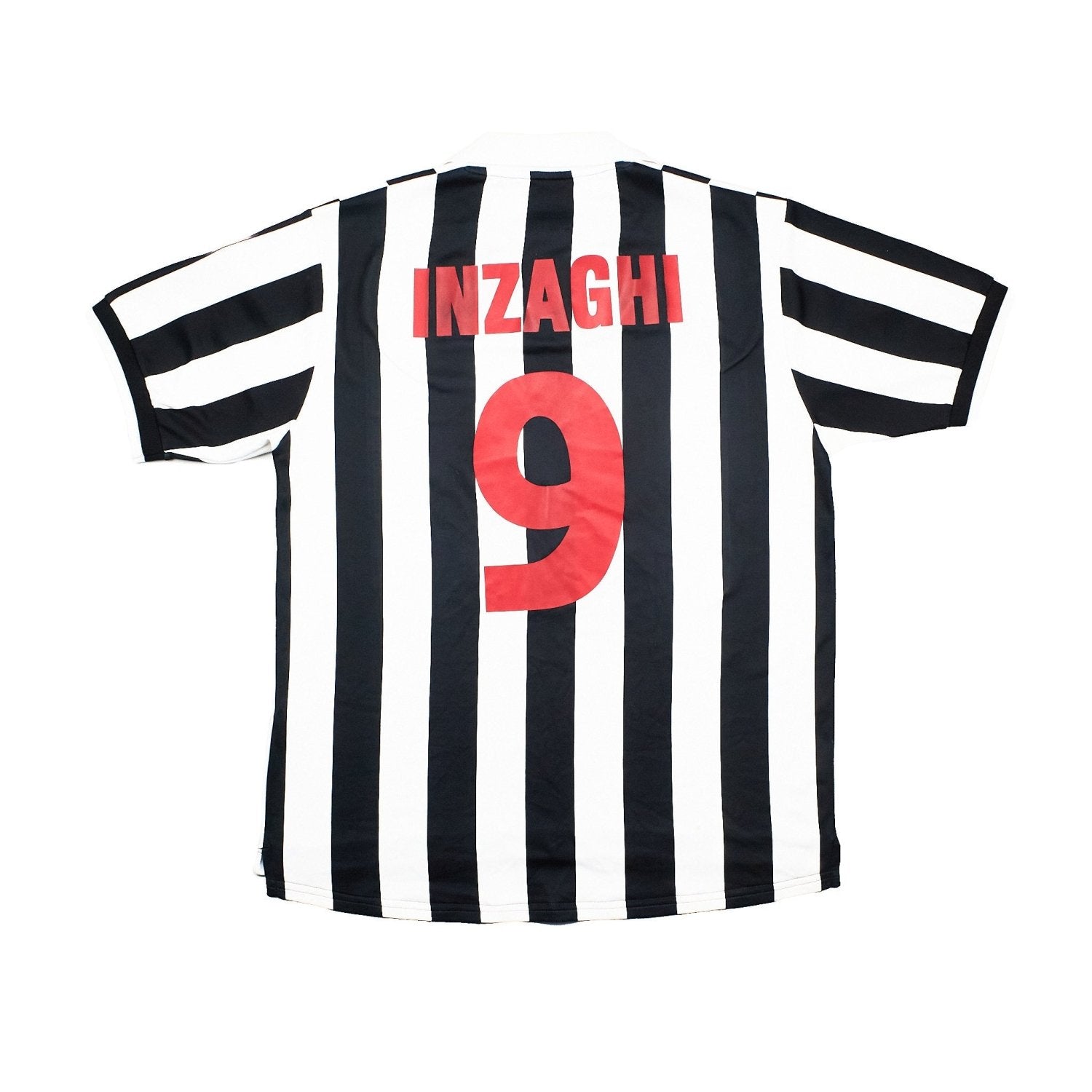 Buy 1998/99 Juventus Inzaghi 9 Home Shirt (L) Kappa ~ Free worldwide shipping ~ Authentic Vintage Football Shirts from Cult Kits