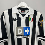 Shop 1998/99 JUVENTUS ZIDANE #21 HOME SHIRT (XL) KAPPA, classic football shirts, vintage football shirts & retro soccer jerseys at Cult Kits