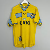 Shop 1998/99 LAZIO AWAY SHIRT (M) PUMA, classic football shirts, vintage football shirts & retro soccer jerseys at Cult Kits