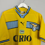 Shop 1998/99 LAZIO AWAY SHIRT (M) PUMA, classic football shirts, vintage football shirts & retro soccer jerseys at Cult Kits