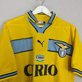Shop 1998/99 LAZIO AWAY SHIRT (M) PUMA, classic football shirts, vintage football shirts & retro soccer jerseys at Cult Kits