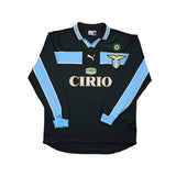 Buy 1998/99 Lazio Salas 9 *Match Issue* L/S Away Shirt (XL) Puma ~ Free worldwide shipping ~ Authentic Vintage Football Shirts from Cult Kits