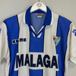 Shop 1998/99 MALAGA HOME SHIRT (S) KELME, classic football shirts, vintage football shirts & retro soccer jerseys at Cult Kits