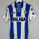 Shop 1998/99 MALAGA HOME SHIRT (S) KELME, classic football shirts, vintage football shirts & retro soccer jerseys at Cult Kits