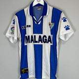 Shop 1998/99 MALAGA HOME SHIRT (S) KELME, classic football shirts, vintage football shirts & retro soccer jerseys at Cult Kits