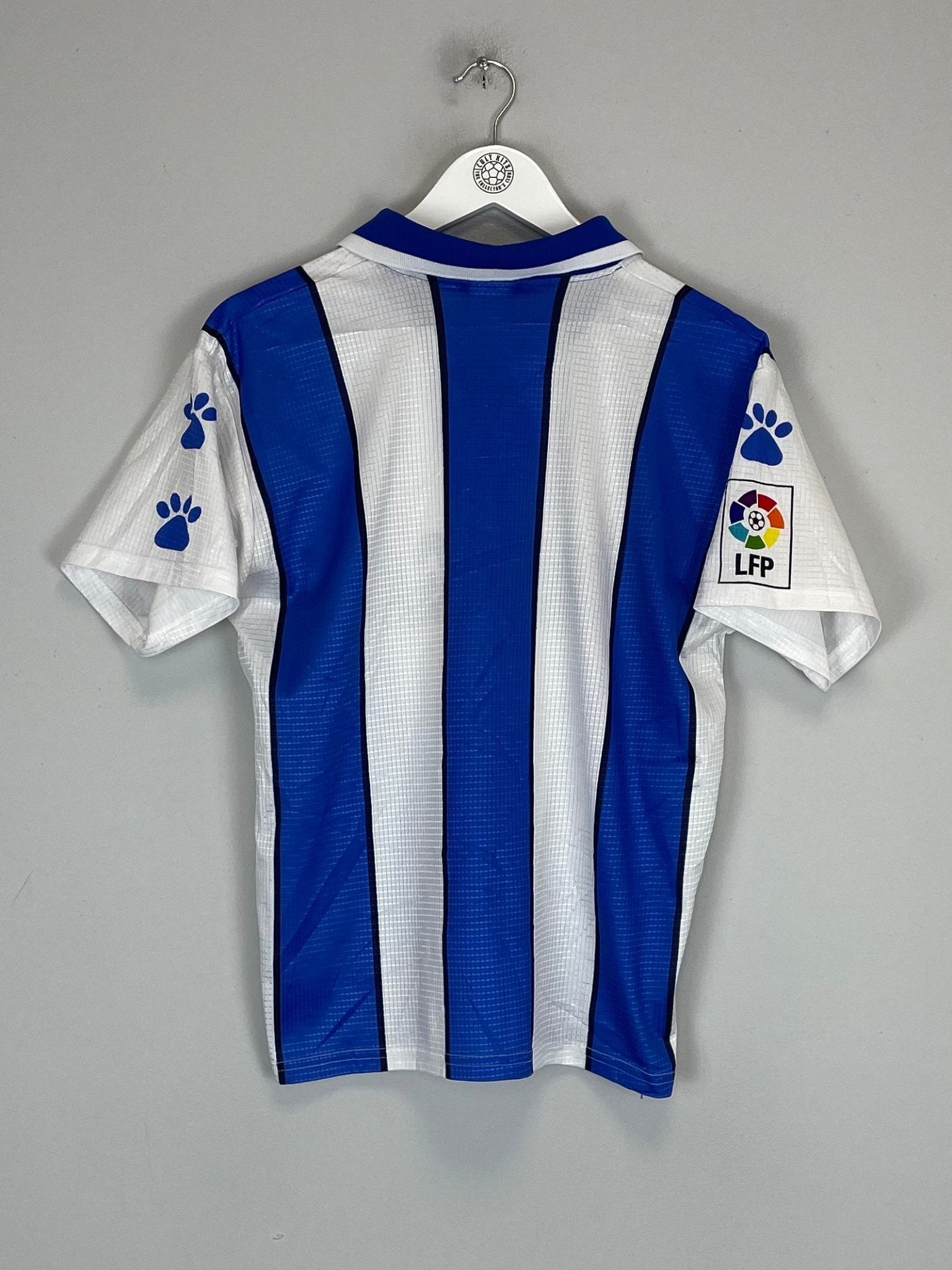 Shop 1998/99 MALAGA HOME SHIRT (S) KELME, classic football shirts, vintage football shirts & retro soccer jerseys at Cult Kits