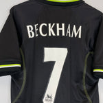 1998/99 MANCHESTER UNITED BECKHAM 7 AWAY SHIRT (M) UMBRO - Cult Kits - Medium - Buy Vintage Football Shirts, Authentic Retro Football Shirts For Sale, Classic Football Shirts & Soccer Jersey