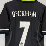 1998/99 MANCHESTER UNITED BECKHAM 7 AWAY SHIRT (M) UMBRO - Cult Kits - Medium - Buy Vintage Football Shirts, Authentic Retro Football Shirts For Sale, Classic Football Shirts & Soccer Jersey