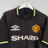 1998/99 MANCHESTER UNITED KEANE 16 AWAY SHIRT (L) UMBRO - Cult Kits - Large - Buy Vintage Football Shirts, Authentic Retro Football Shirts For Sale, Classic Football Shirts & Soccer Jersey