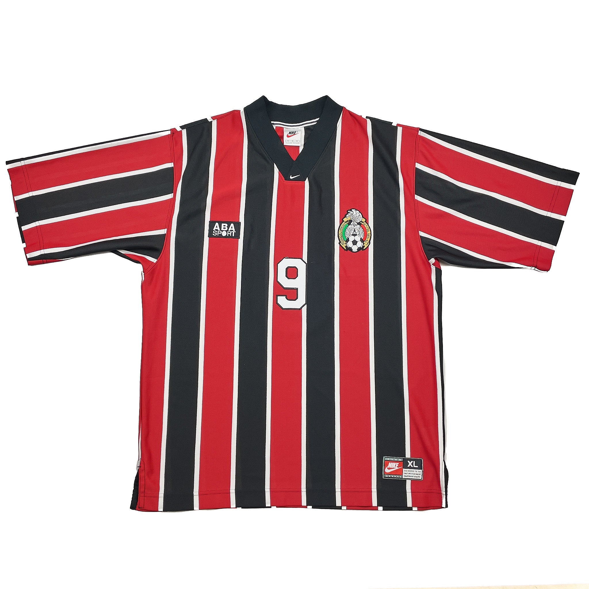 Buy 1998/99 MEXICO CAMPOS 9 GK SHIRT (XL) NIKE / ABA SPORT ~ Free worldwide shipping available ~ Authentic Vintage Football Shirts from Cult Kits