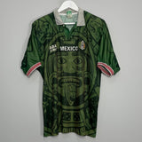 Shop 1998/99 MEXICO HOME SHIRT (L) ABA SPORT, classic football shirts, vintage football shirts & retro soccer jerseys at Cult Kits