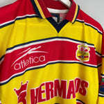 Shop 1998/99 MONARCAS MORELIA HOME SHIRT (L) ATLETICA, classic football shirts, vintage football shirts & retro soccer jerseys at Cult Kits