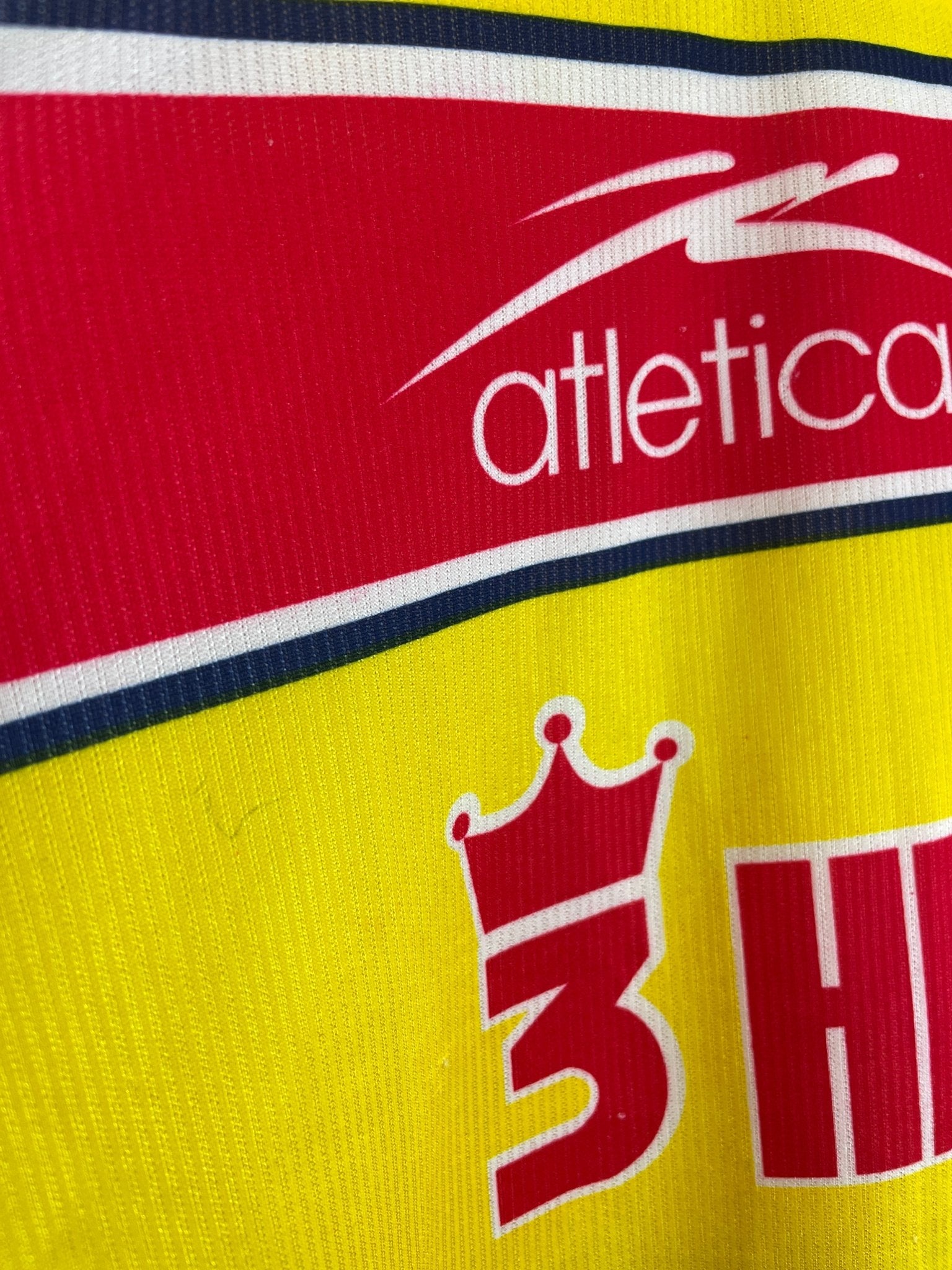 Shop 1998/99 MONARCAS MORELIA HOME SHIRT (L) ATLETICA, classic football shirts, vintage football shirts & retro soccer jerseys at Cult Kits