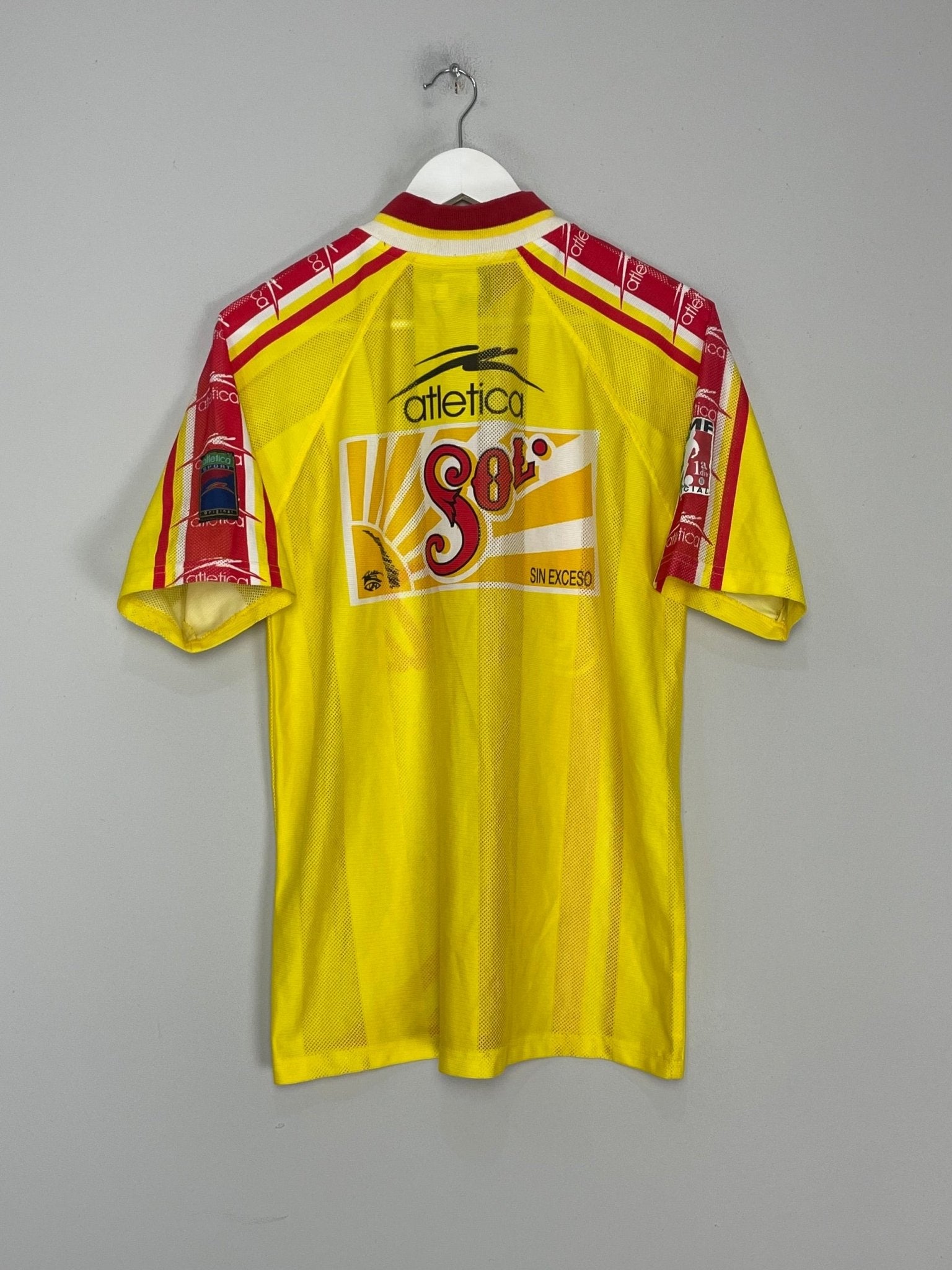 Shop 1998/99 MONARCAS MORELIA HOME SHIRT (S) ATLETICA, classic football shirts, vintage football shirts & retro soccer jerseys at Cult Kits