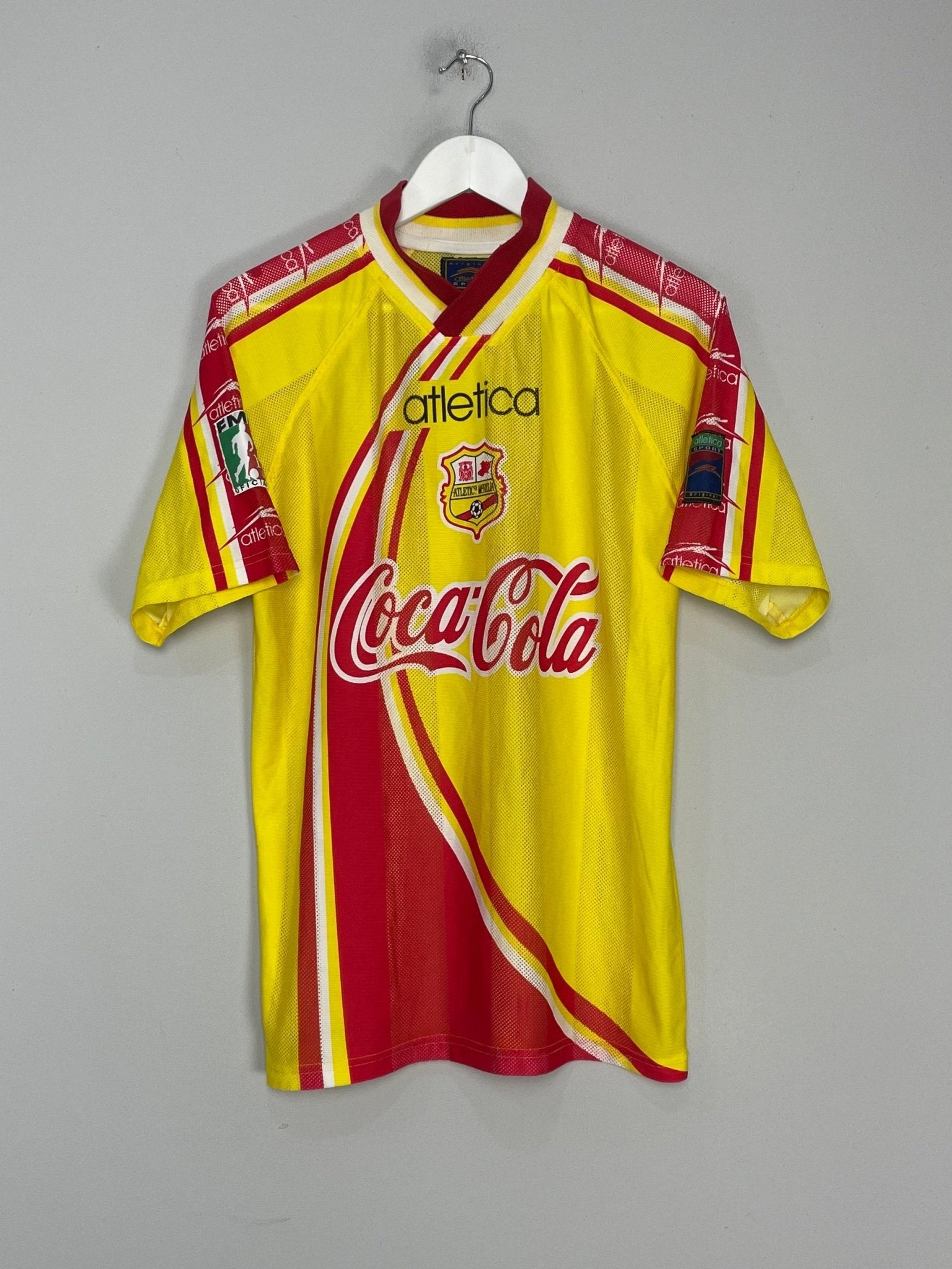 Shop 1998/99 MONARCAS MORELIA HOME SHIRT (S) ATLETICA, classic football shirts, vintage football shirts & retro soccer jerseys at Cult Kits