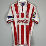 Shop 1998/99 NECAXA #30 HOME SHIRT (XL) UMBRO, classic football shirts, vintage football shirts & retro soccer jerseys at Cult Kits