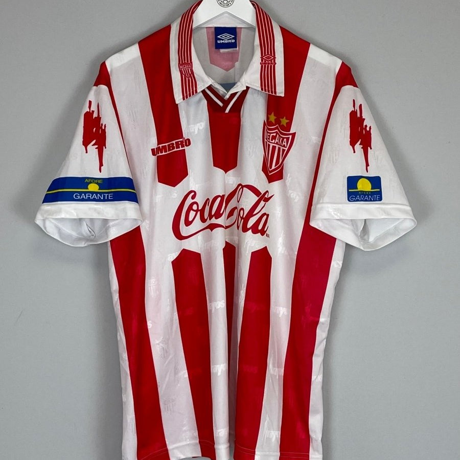 1998/99 NECAXA HOME SHIRT (L) UMBRO - Cult Kits - Large - Buy Vintage Football Shirts, Authentic Retro Football Shirts For Sale, Classic Football Shirts & Soccer Jersey