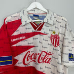 Shop 1998/99 NECAXA HOME SHIRT (M) UMBRO, classic football shirts, vintage football shirts & retro soccer jerseys at Cult Kits