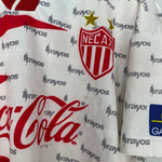 Shop 1998/99 NECAXA HOME SHIRT (M) UMBRO, classic football shirts, vintage football shirts & retro soccer jerseys at Cult Kits