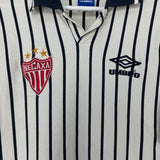 Shop 1998/99 NECAXA POLO SHIRT (L) UMBRO, classic football shirts, vintage football shirts & retro soccer jerseys at Cult Kits
