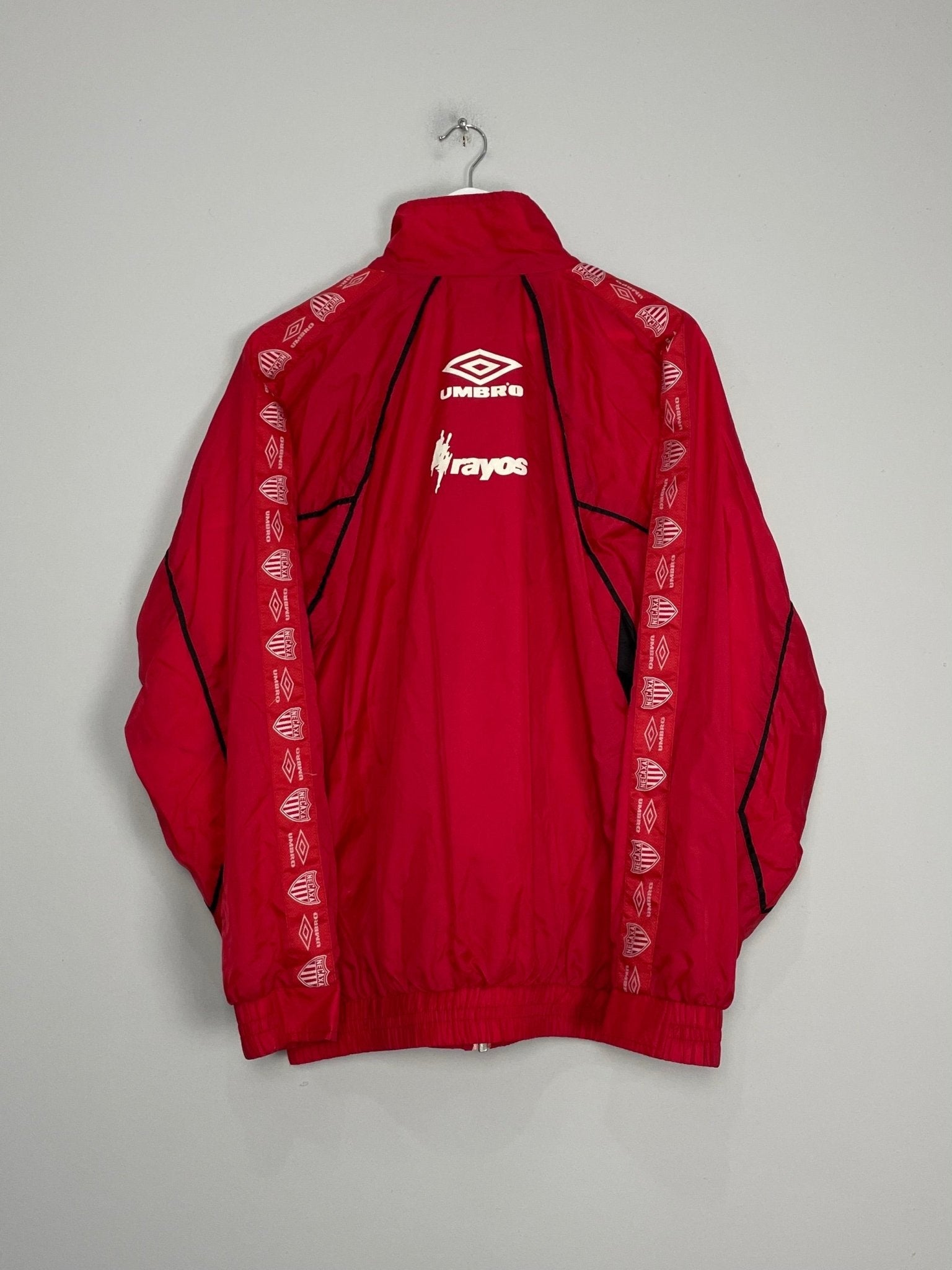 Shop 1998/99 NECAXA TRACK JACKET (XL) UMBRO, classic football shirts, vintage football shirts & retro soccer jerseys at Cult Kits