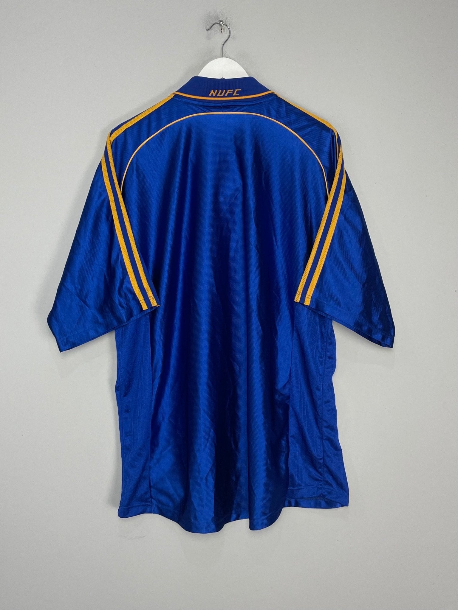 Shop 1998/99 NEWCASTLE UNITED AWAY SHIRT (XXL) ADIDAS, classic football shirts, vintage football shirts & retro soccer jerseys at Cult Kits