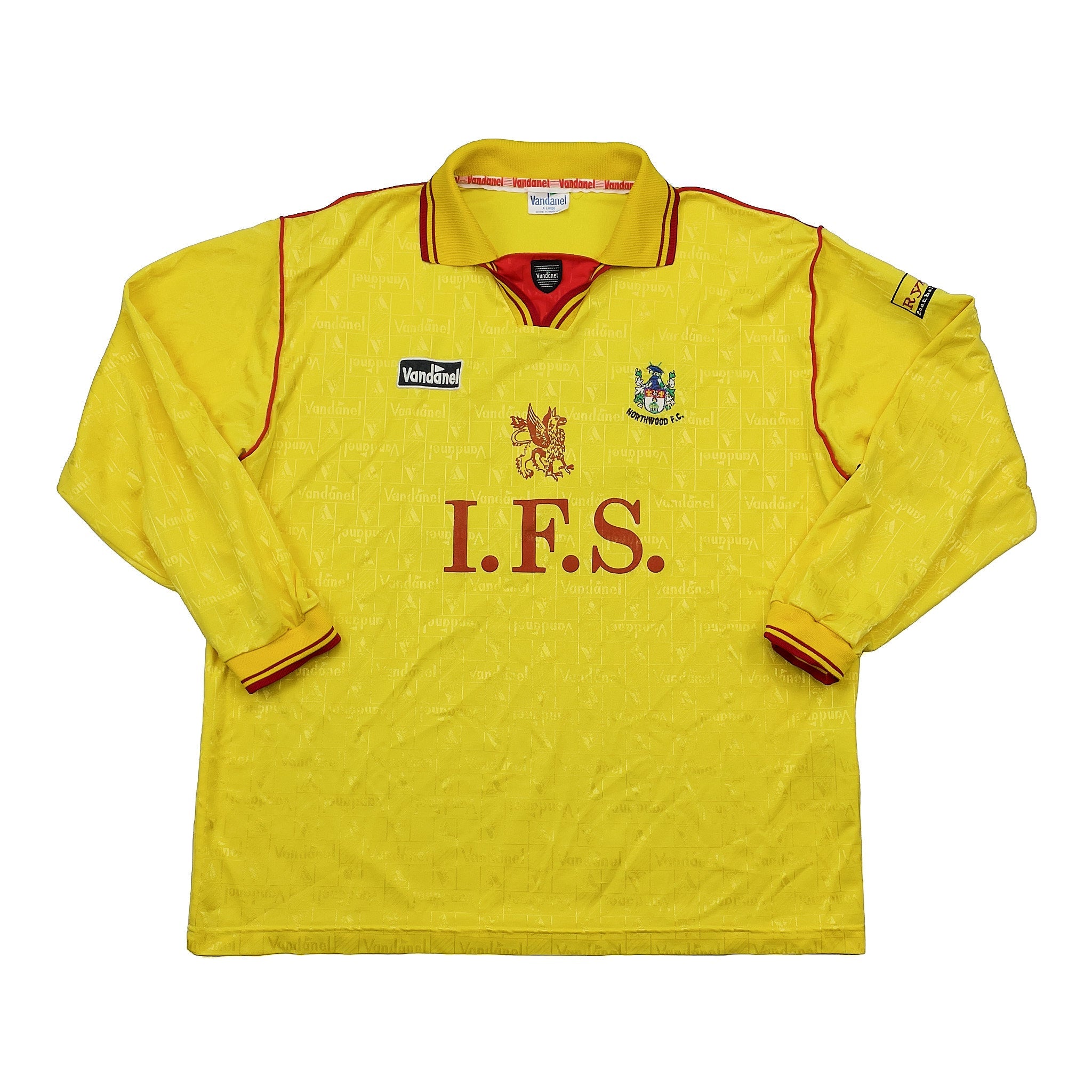 Buy 1998/99 Northwood 15 L/S Away Shirt (XL) Vandanel ~ Free worldwide shipping available ~ Authentic Vintage Football Shirts from Cult Kits