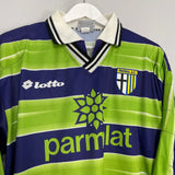 Shop 1998/99 PARMA GK SHIRT (XL) LOTTO, classic football shirts, vintage football shirts & retro soccer jerseys at Cult Kits