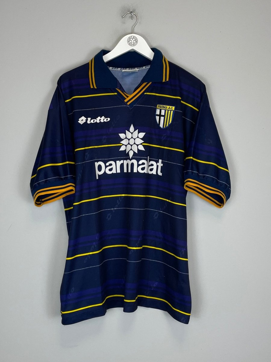 1998/99 PARMA THIRD SHIRT (L) LOTTO - Cult Kits - Large - Buy Vintage Football Shirts, Authentic Retro Football Shirts For Sale, Classic Football Shirts & Soccer Jersey