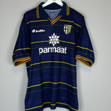 1998/99 PARMA THIRD SHIRT (L) LOTTO - Cult Kits - Large - Buy Vintage Football Shirts, Authentic Retro Football Shirts For Sale, Classic Football Shirts & Soccer Jersey