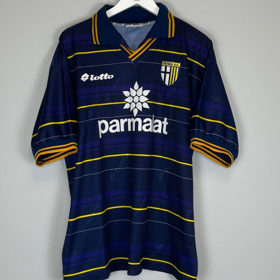 1998/99 PARMA THIRD SHIRT (L) LOTTO - Cult Kits - Large - Buy Vintage Football Shirts, Authentic Retro Football Shirts For Sale, Classic Football Shirts & Soccer Jersey