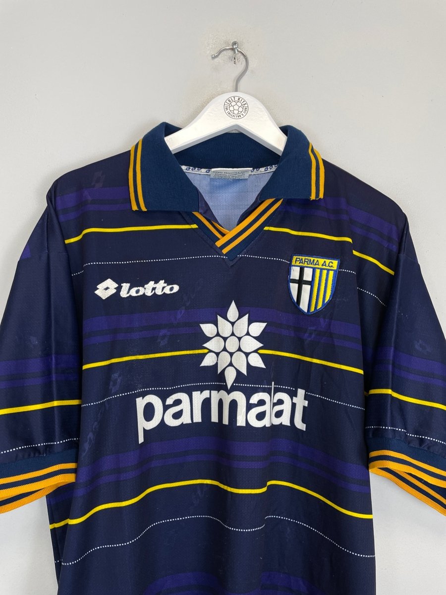 1998/99 PARMA THIRD SHIRT (L) LOTTO - Cult Kits - Large - Buy Vintage Football Shirts, Authentic Retro Football Shirts For Sale, Classic Football Shirts & Soccer Jersey