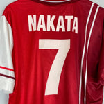 1998/99 PERUGIA NAKATA 7 HOME SHIRT (XL) GALEX - Cult Kits - XL - Buy Vintage Football Shirts, Authentic Retro Football Shirts For Sale, Classic Football Shirts & Soccer Jersey