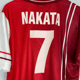 1998/99 PERUGIA NAKATA 7 HOME SHIRT (XL) GALEX - Cult Kits - XL - Buy Vintage Football Shirts, Authentic Retro Football Shirts For Sale, Classic Football Shirts & Soccer Jersey