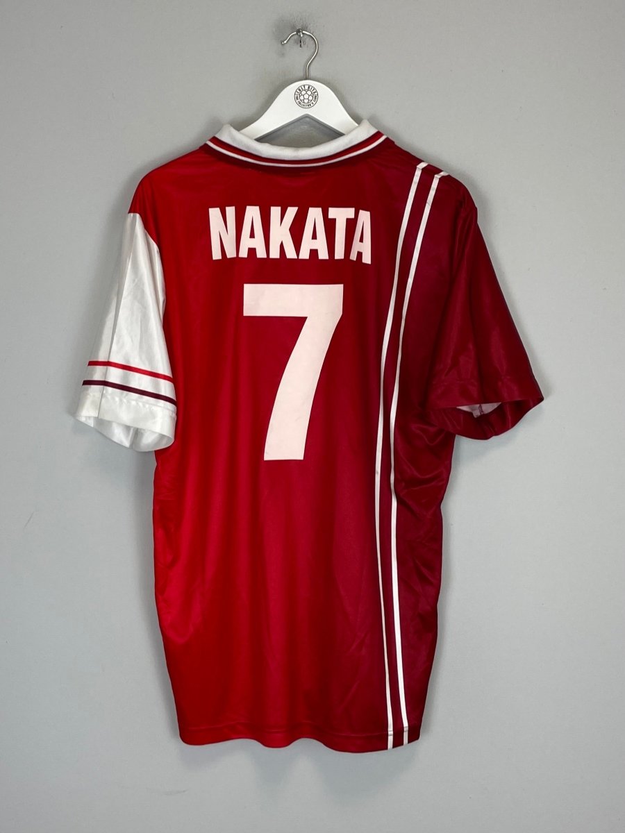 1998/99 PERUGIA NAKATA 7 HOME SHIRT (XL) GALEX - Cult Kits - XL - Buy Vintage Football Shirts, Authentic Retro Football Shirts For Sale, Classic Football Shirts & Soccer Jersey