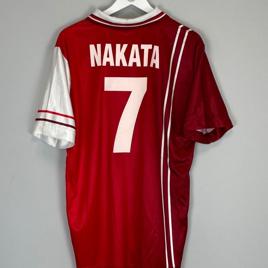1998/99 PERUGIA NAKATA 7 HOME SHIRT (XL) GALEX - Cult Kits - XL - Buy Vintage Football Shirts, Authentic Retro Football Shirts For Sale, Classic Football Shirts & Soccer Jersey
