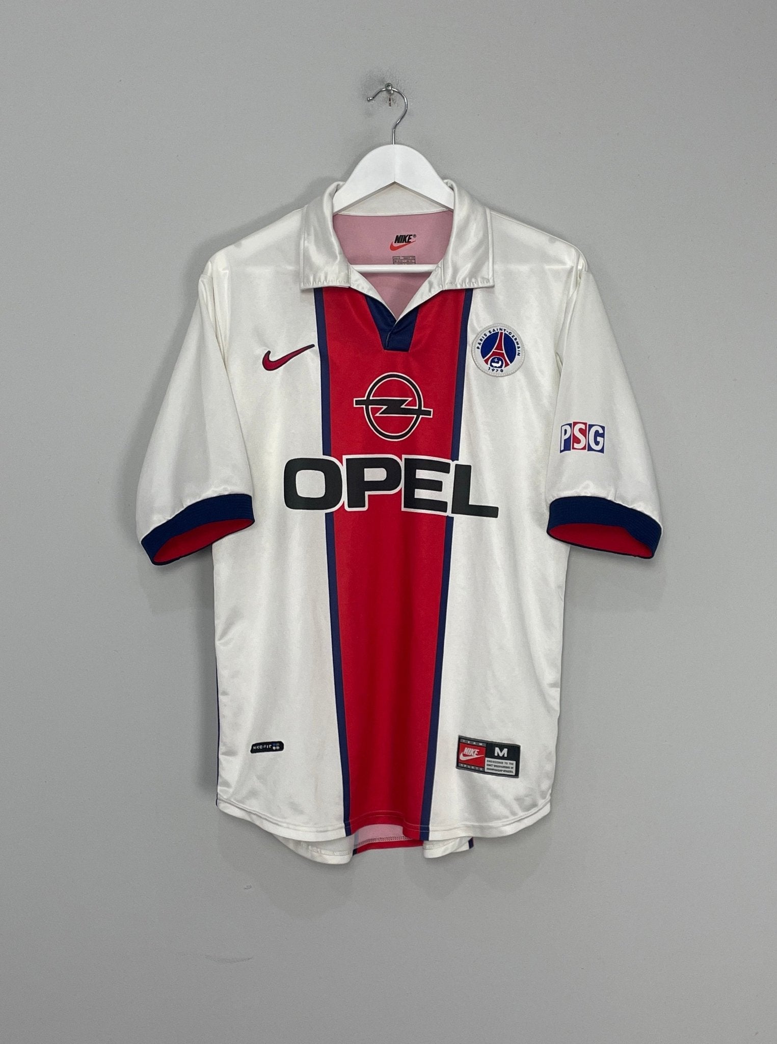 Shop 1998/99 PSG AWAY SHIRT (M) NIKE, classic football shirts, vintage football shirts & retro soccer jerseys at Cult Kits