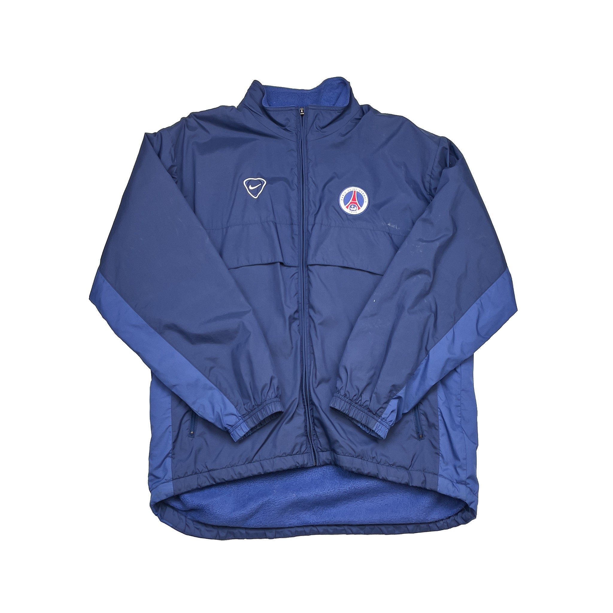 Buy 1998/99 PSG Fleece Lined Coat (M) Nike ~ Free worldwide shipping ~ Authentic Vintage Football Shirts from Cult Kits