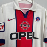 Shop 1998/99 PSG OKOCHA #10 AWAY SHIRT (L) NIKE, classic football shirts, vintage football shirts & retro soccer jerseys at Cult Kits