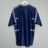 Shop 1998/99 REAL MADRID AWAY SHIRT (M) ADIDAS, classic football shirts, vintage football shirts & retro soccer jerseys at Cult Kits