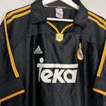 Shop 1998/99 REAL MADRID AWAY SHIRT (XL) ADIDAS, classic football shirts, vintage football shirts & retro soccer jerseys at Cult Kits