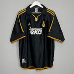 Shop 1998/99 REAL MADRID AWAY SHIRT (XL) ADIDAS, classic football shirts, vintage football shirts & retro soccer jerseys at Cult Kits