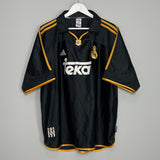 Shop 1998/99 REAL MADRID AWAY SHIRT (XL) ADIDAS, classic football shirts, vintage football shirts & retro soccer jerseys at Cult Kits