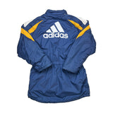 Buy 1998/99 Real Madrid Bench Coat (M) Adidas ~ Free worldwide shipping ~ Authentic Vintage Football Shirts from Cult Kits