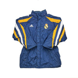 Buy 1998/99 Real Madrid Bench Coat (M) Adidas ~ Free worldwide shipping ~ Authentic Vintage Football Shirts from Cult Kits