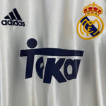 1998/99 REAL MADRID MCMANAMAN 8 HOME SHIRT (L) ADIDAS - Cult Kits - Large - Buy Vintage Football Shirts, Authentic Retro Football Shirts For Sale, Classic Football Shirts & Soccer Jersey