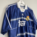 1998/99 REAL MADRID RAUL 7 AWAY SHIRT (M) ADIDAS - Cult Kits - Medium - Buy Vintage Football Shirts, Authentic Retro Football Shirts For Sale, Classic Football Shirts & Soccer Jersey
