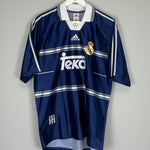 1998/99 REAL MADRID RAUL 7 AWAY SHIRT (M) ADIDAS - Cult Kits - Medium - Buy Vintage Football Shirts, Authentic Retro Football Shirts For Sale, Classic Football Shirts & Soccer Jersey