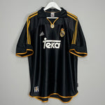 Shop 1998/99 REAL MADRID RAUL #7 AWAY SHIRT (XL) ADIDAS, classic football shirts, vintage football shirts & retro soccer jerseys at Cult Kits